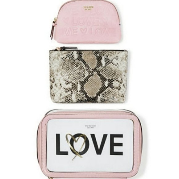 VICTORIA'S SECRET LOVE Backstage Nested Trio NWT - Picture 1 of 8